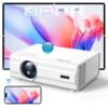 4K Smart Projector with WiFi6 And BT5.2, Native 1080P, 4K Support