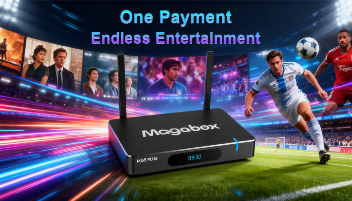 Buy Magabox TV with Credit Card